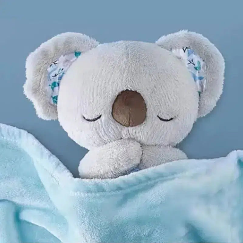 Peluche relajante para bebé que simula respiración ( koala gris )